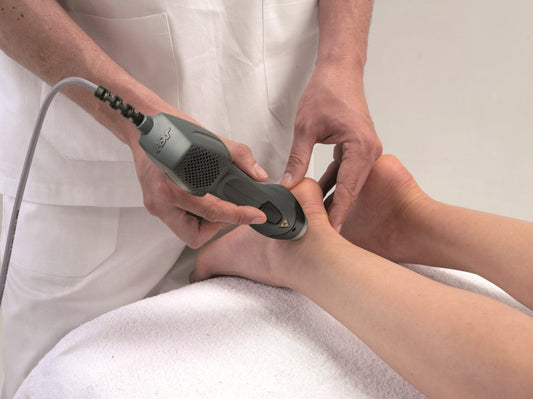 Podiatrist Treating Heel Pain