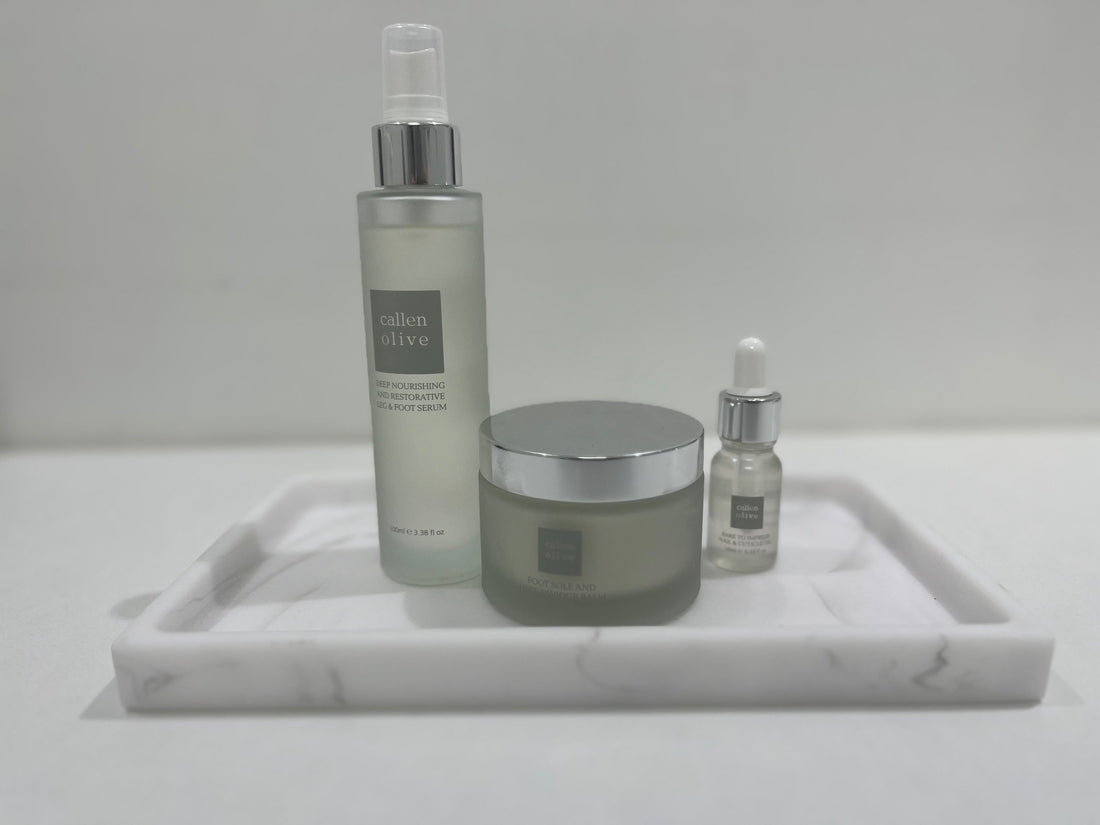 Callen Olive deluxe medical pedicure